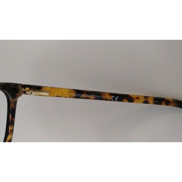 Authentic Emporio Armani Eyeglasses EA 3040 5264 Black/Havana Cat Eye 53-16-140 - Picture 3 of 6